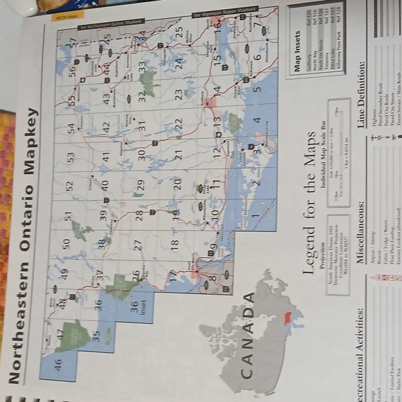 Northeastern Ontario Backroad Mapbook - Picture 11 of 17